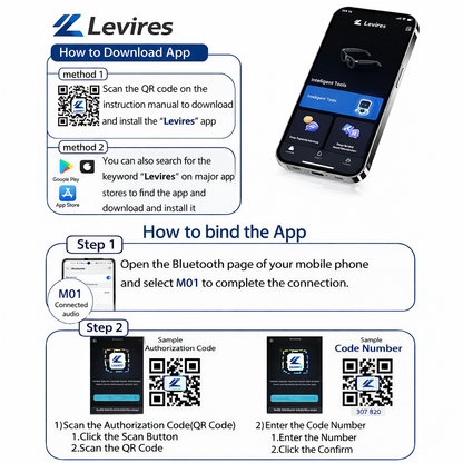 LeviresⓁ AI-Powered Smart Glasses